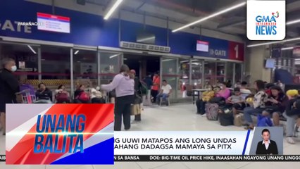 Mga pasaherong uuwi matapos ang long Undas weekend, inaasahang dadagsa mamaya sa PITX | Unang Balita
