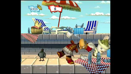 Rayman contre les Lapins encore plus Crétins online multiplayer - wii