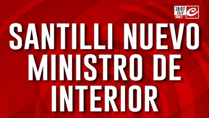 Javier Milei anunció a Diego Santilli como ministro del Interior