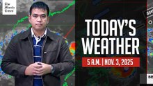 Today's Weather, 5 A.M. | Nov. 3, 2025