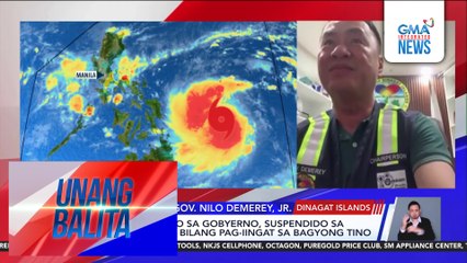Panayam kay Gov. Nilo Demerey Jr., Dinagat Islands | Unang Balita
