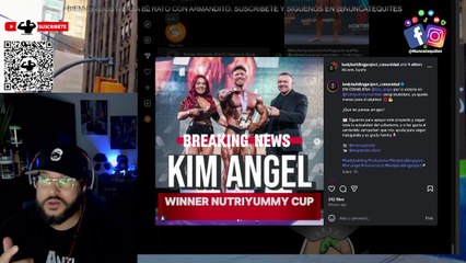 KIM ANGEL más cerca que nunca de clasificar al Mr Olympia  finales NUTRI YUMMY NUTRITION PRO CUP  2025