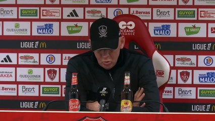 Éric Roy, ironique : « J'espère que Tolisso va bien » - Foot - Ligue 1 - Brest