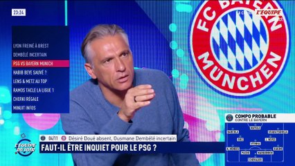 Dembélé incertain : Inquiet pour Paris face au Bayern ? - L'Équipe du Soir - extrait