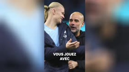Man City - Guardiola compare Haaland à Ronaldo et Messi