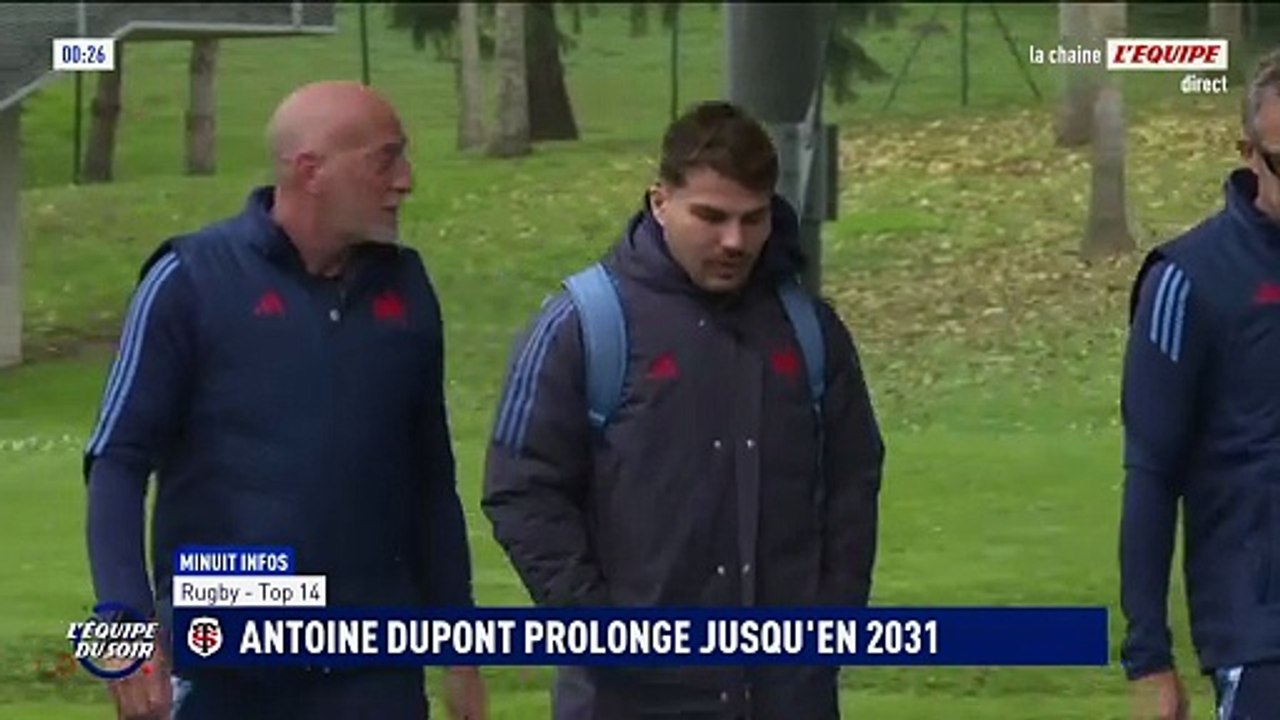 Dupont prolonge officiellement à Toulouse - Rugby - Top 14