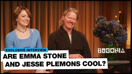Emma Stone and Jesse Plemons try to be cool for 7 minutes