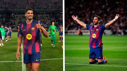 Barcelona regresa al camino de la victoria y así lo celebran sus jugadores