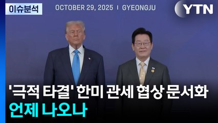 [뉴스UP] '극적 타결' 한미 관세 협상 문서화, 언제 나오나 / YTN