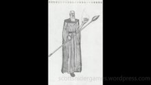 Mage Pencil Sketch Video #3 (11-02-2025)