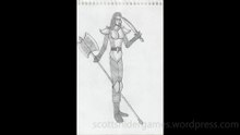 Paladin Pencil Sketch Video #3 (11-02-2025)