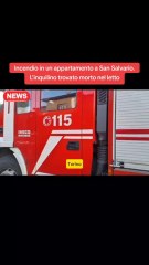 Incendio in un appartamento a San Salvario. L'inquilino trovato morto nel letto