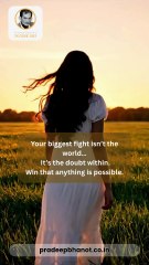 The Greatest Battle: Overcoming Self-Doubt | 8-Second Motivation