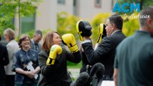 Bipartisan punches: politicians compete in fitness challenge
