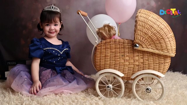 Comelnya Aura Medina, Macam Princess Betul!