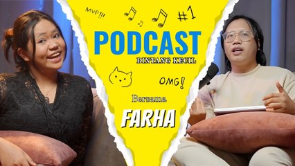 Farha Cakap Studio Rakaman Lagi Susah Dari Sekolah?! | BINTANG KECIL