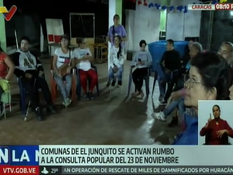 Comunas de El Junquito definen sus proyectos priorizados rumbo a la cuarta Consulta Popular