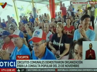 Delta Amacuro | Comunas postularon proyectos socioproductivos para la Consulta Popular del 23 de noviembre