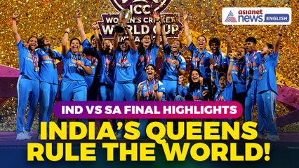 India Vs South Africa Highlights | Shafali & Deepti Dominate ICC Women’s World Cup 2025!