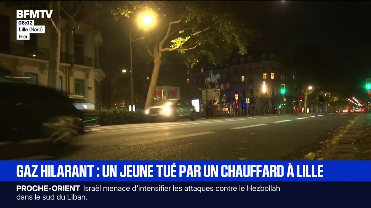 Lille: un jeune homme tué par un chauffard ayant consommé du protoxyde d'azote