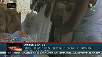 United States: Govt. shutdown enters second month plunging 42 million residents into distress