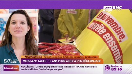 Alice Deschenau à votre service : Mois sans tabac, 10 ans pour aider à s'en débarrasser - 03/11