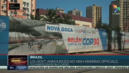 United States: Government confirms low-level delegation for Brazil climate summit