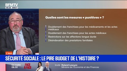 ÉDITO ÉCO - Sécurité sociale: le pire budget de l'histoire ?