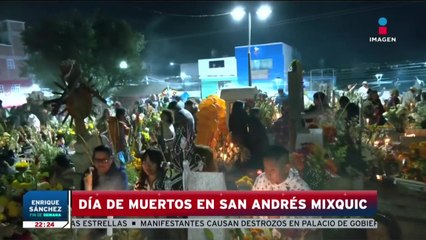 ¡Toda una tradición! Así se celebra el Día de Muertos en San Andrés Mixquic