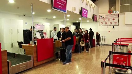 Süleymaniye’ye 2 buçuk yıl aradan sonra ilk Türk uçağı iniş yaptı