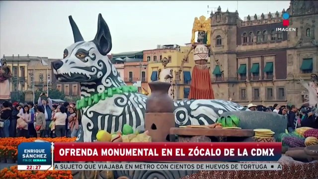 Ofrenda Monumental en el Zócalo de CDMX: Dedicada a la fundación de México-Tenochtitlan