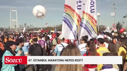 47. İstanbul Maratonu nefes kesti