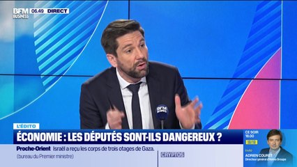 L’Edito de Raphaël Legendre : Économie, les députés sont-ils dangereux ? - 03/11