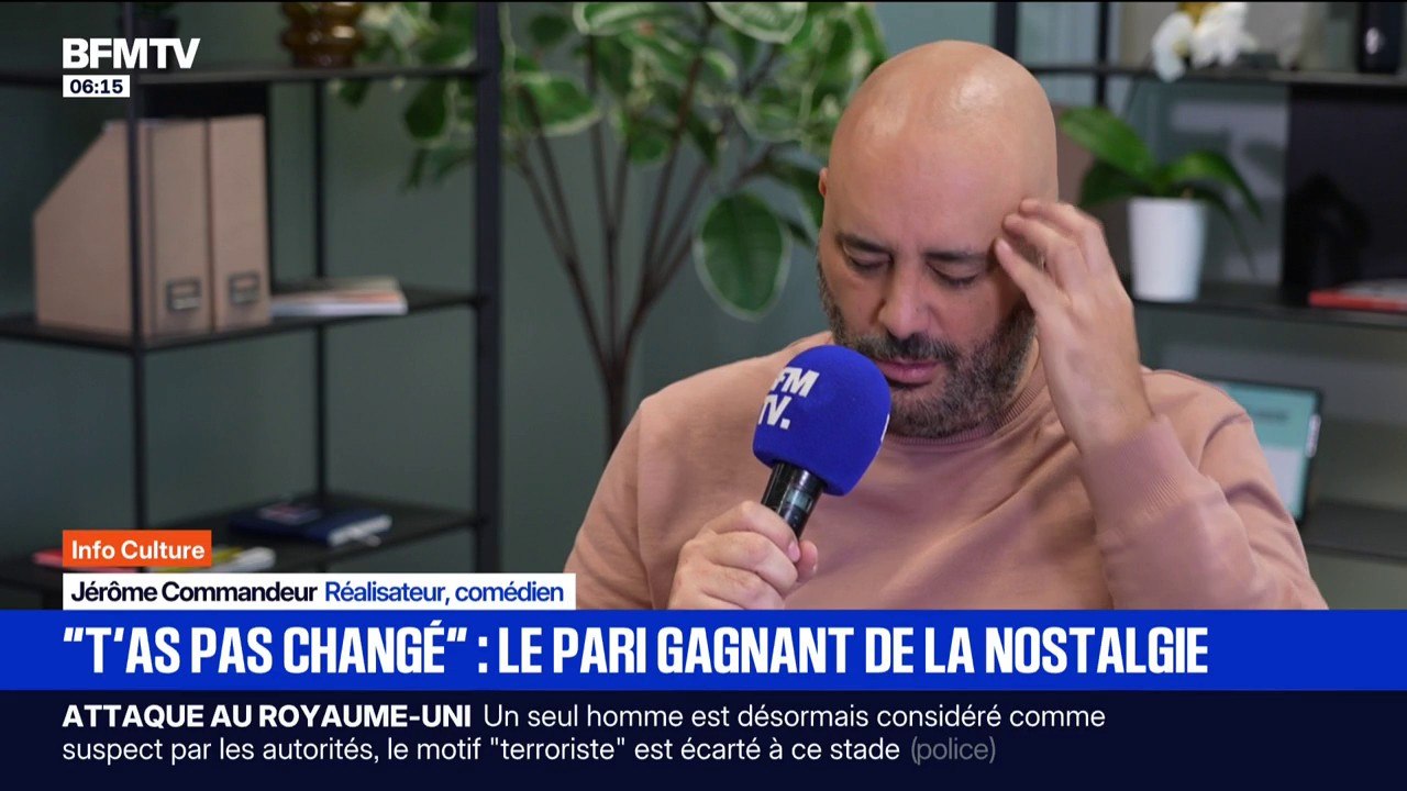 "T'as pas changé", le troisième film de Jêrome Commandeur en tant que réalisateur, sort en salles ce mercredi