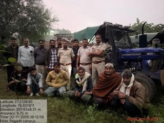 एक ही रात में 10 वाहनों को किया जब्त