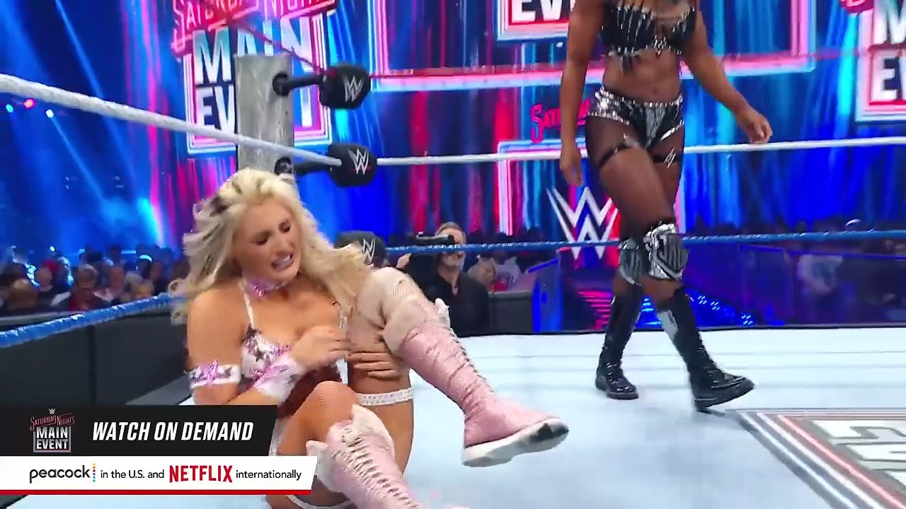 WWE SATURDAY NIGHT MAIN EVENT TIFFANY STRATTON VS JADE CARGILL FULL MATCH