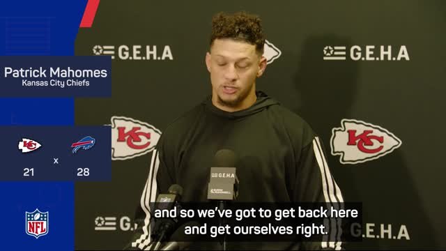 Mahomes admits Chiefs face 'uphill battle' to reach the playoffs