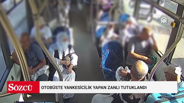 Otobüste yankesicilik yapmaya çalışırken yakalanan zanlı tutuklandı