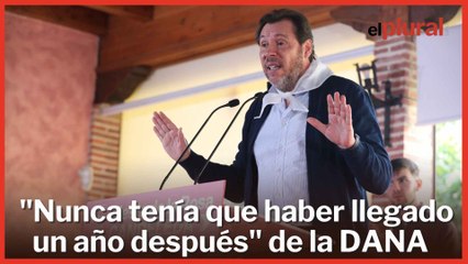 Puente acusa al PP de haber "sometido" a las víctimas de la dana a ver a su "verdugo" Mazón