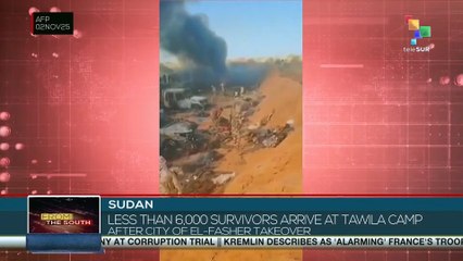 Sudan: Few thousand survivors reach displacement camp after El-Fasher takeover