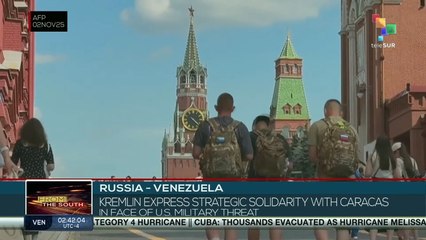 Russia: Government expresses strategic solidarity with Venezuela against US military pressure