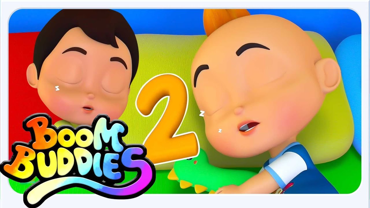 Boom Buddies Cinq Dans le Lit + Plus Chanson Numérotée Et Comptine Pour Enfants