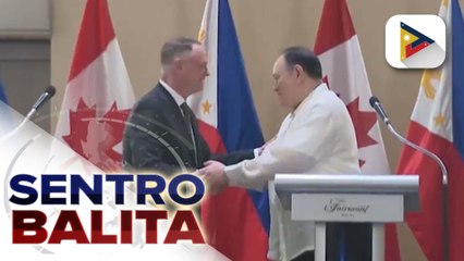 Status of Visiting Forces Agreement sa pagitan ng Phl at Canada, nilagdaan na; negosasyon para sa SOVFA sa France, patuloy | ulat ni Patrick de Jesus