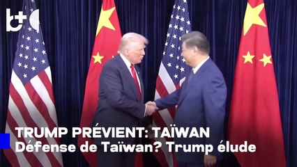 Trump dit que Xi Jinping comprend les conséquences si la Chine envahit Taïwan