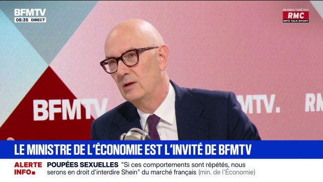 Shein au BHV: Bien sûr que c'est de la provocation , déclare Roland Lescure, ministre de l'Économie