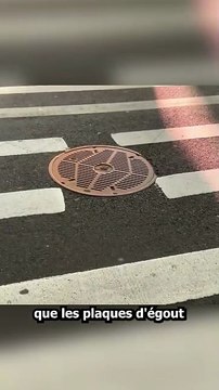 La forme des plaques d'égouts