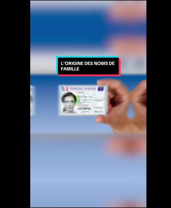 L'origine des noms de famille