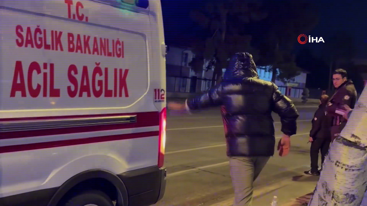 refüjde hareketsiz bulunan kişi hastaneye kaldırıldı