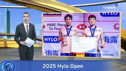 Taiwanese Badminton Players Secure Gold at 2025 Hylo Open in Germany