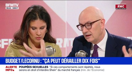 "Je pense que dans le budget final il faudra un geste de justice fiscale", déclare le ministre de l'Économie Roland Lescure